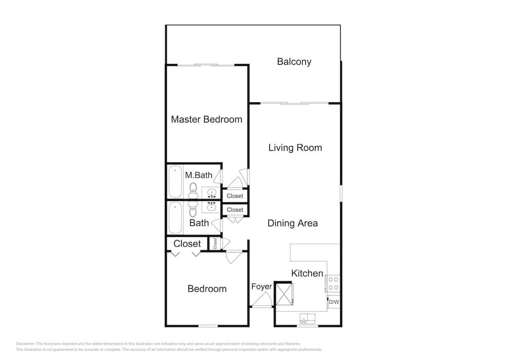 كوستال إن أورانج بيتش - 2 بد روم كوندو